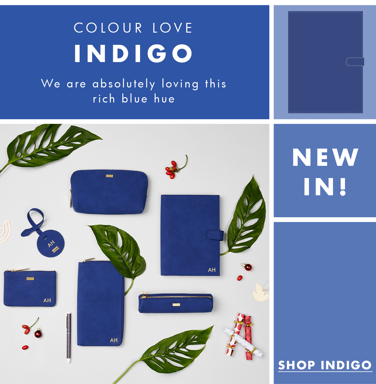 colour love Indigo! Shop new now. 