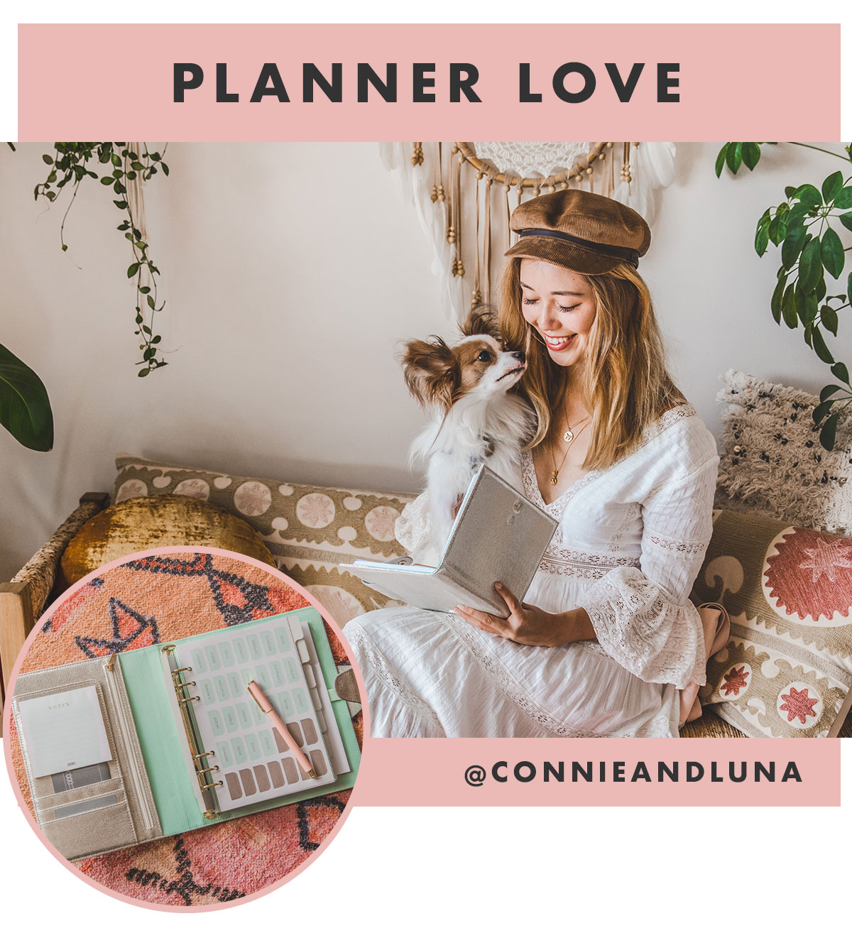 Planner love @connieandluna. 