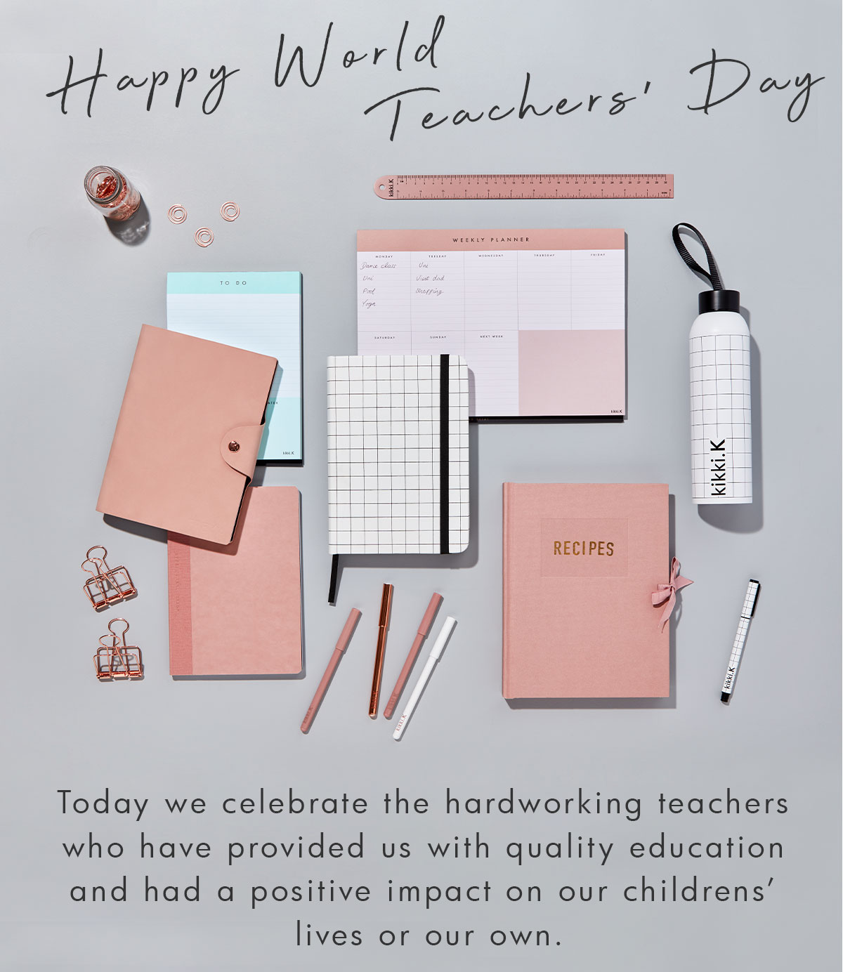 Happy World Teachers' Day.