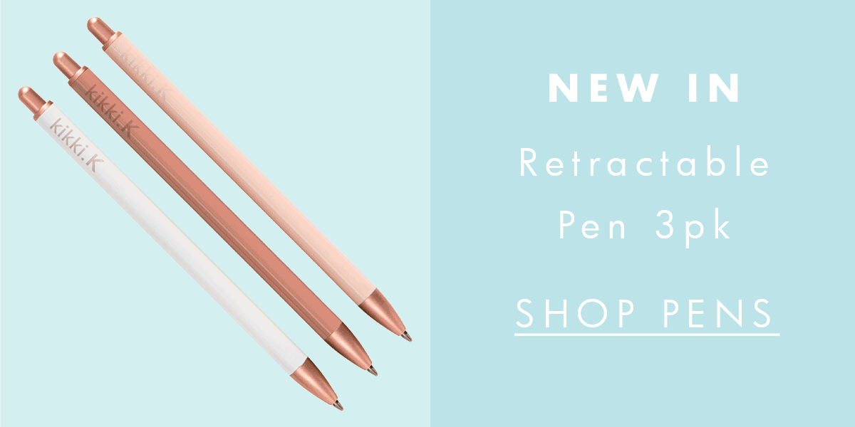 New in: Retractable Pens 3pk. Shop pens.