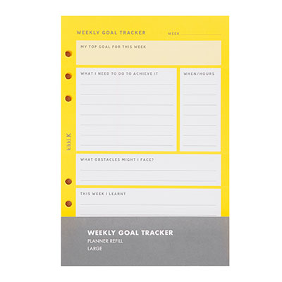 Planner Goal Tracker Refill Large. Shop now. 