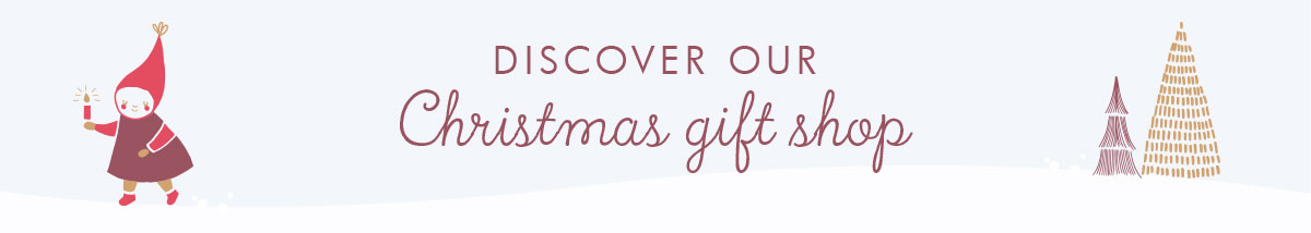 Discover our Christmas gift shop. 