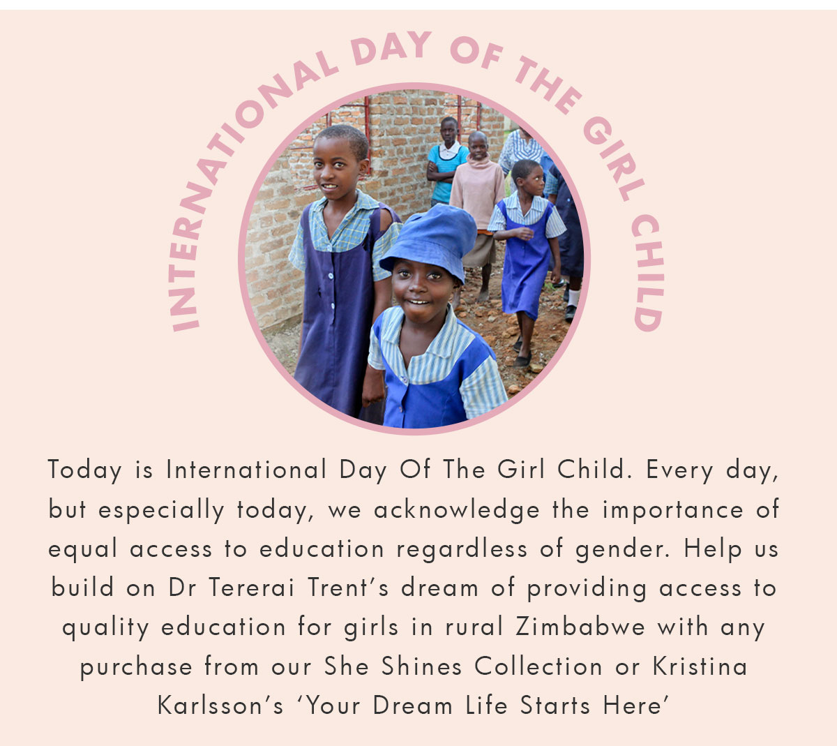 International Day of the Girl Child. 
