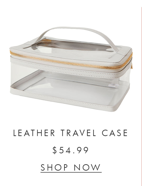 Leather Travel Case. Shop now. 