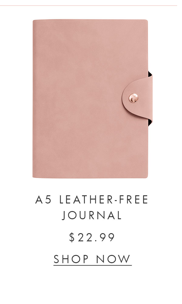 A5 Leather-Free Journal. Shop now. 