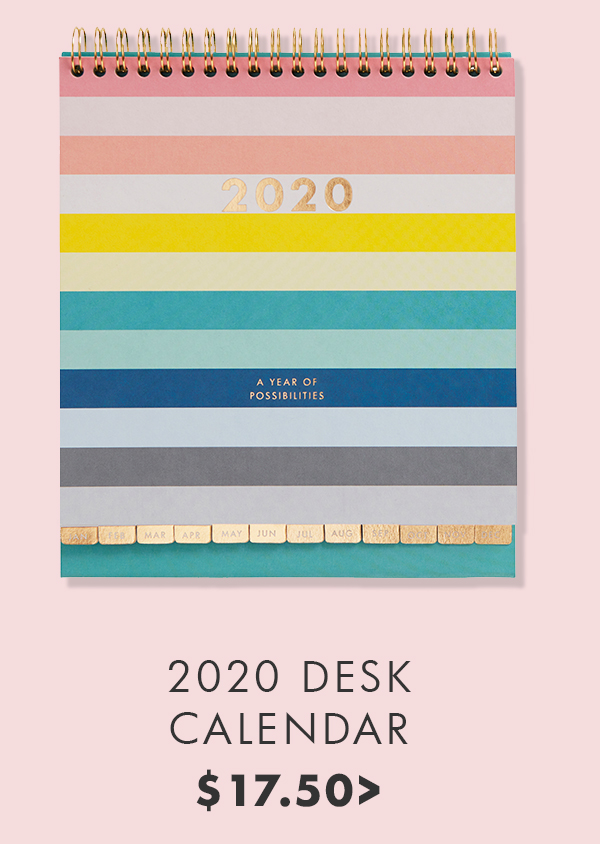 2020 Desk Calendar. Shop now. 