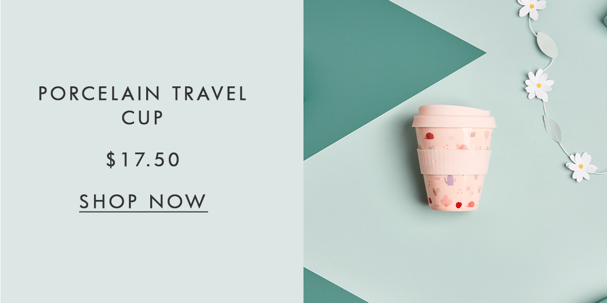Porcelain Travel Cup. Shop now. 