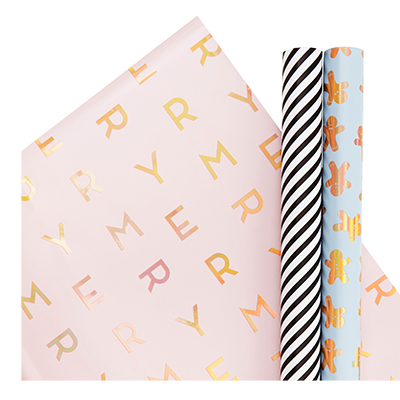 Wrapping Paper Roll 3pk. Shop now. 