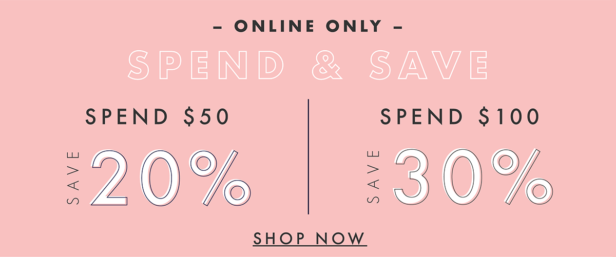 Spend and Save Sale! Shop now. 