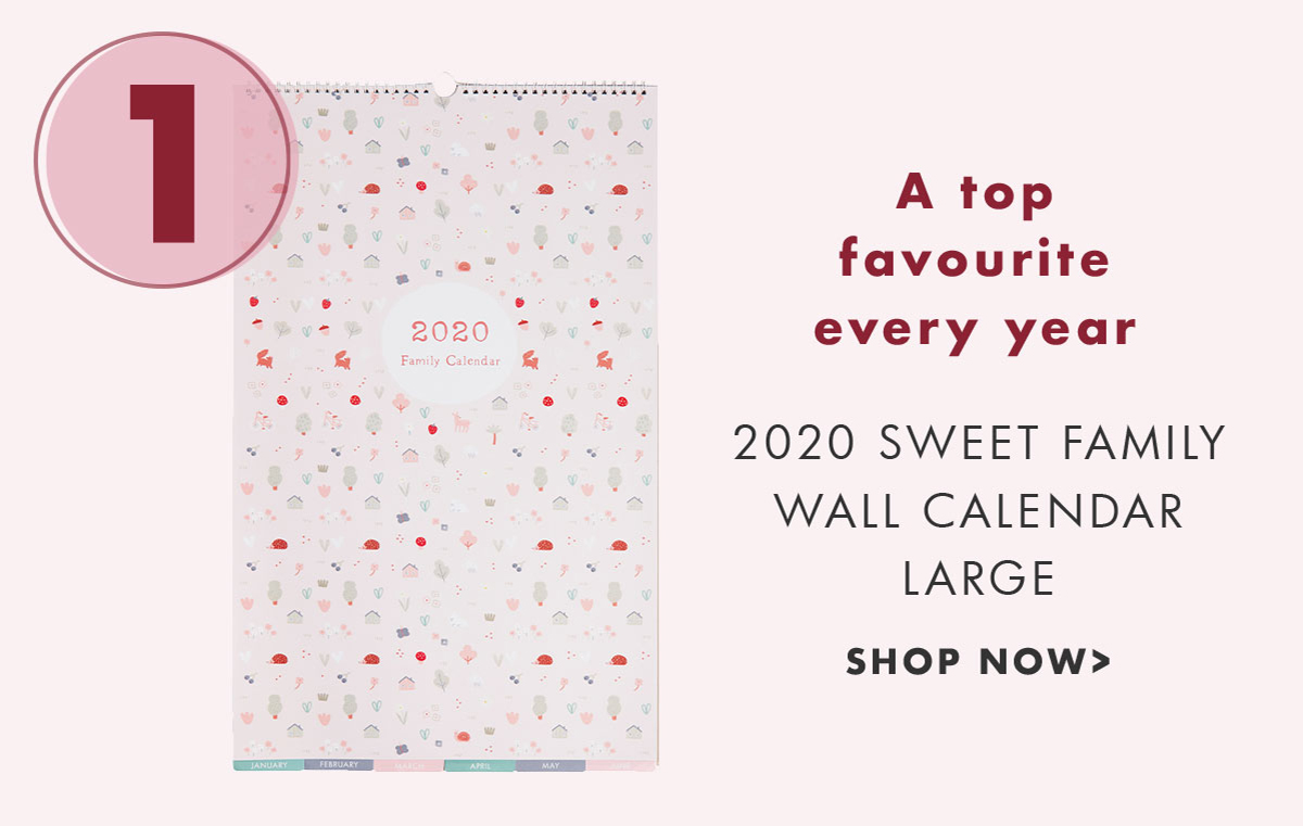 2020 Sweet Family Wall Calendar Large. Shop now. 