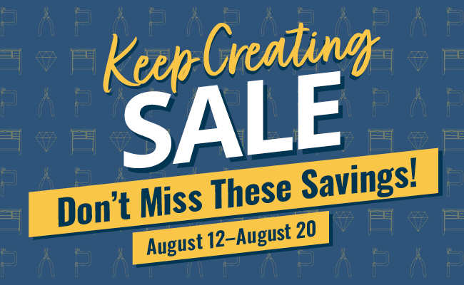 Last chance to shop the Keep Creating Sale. 