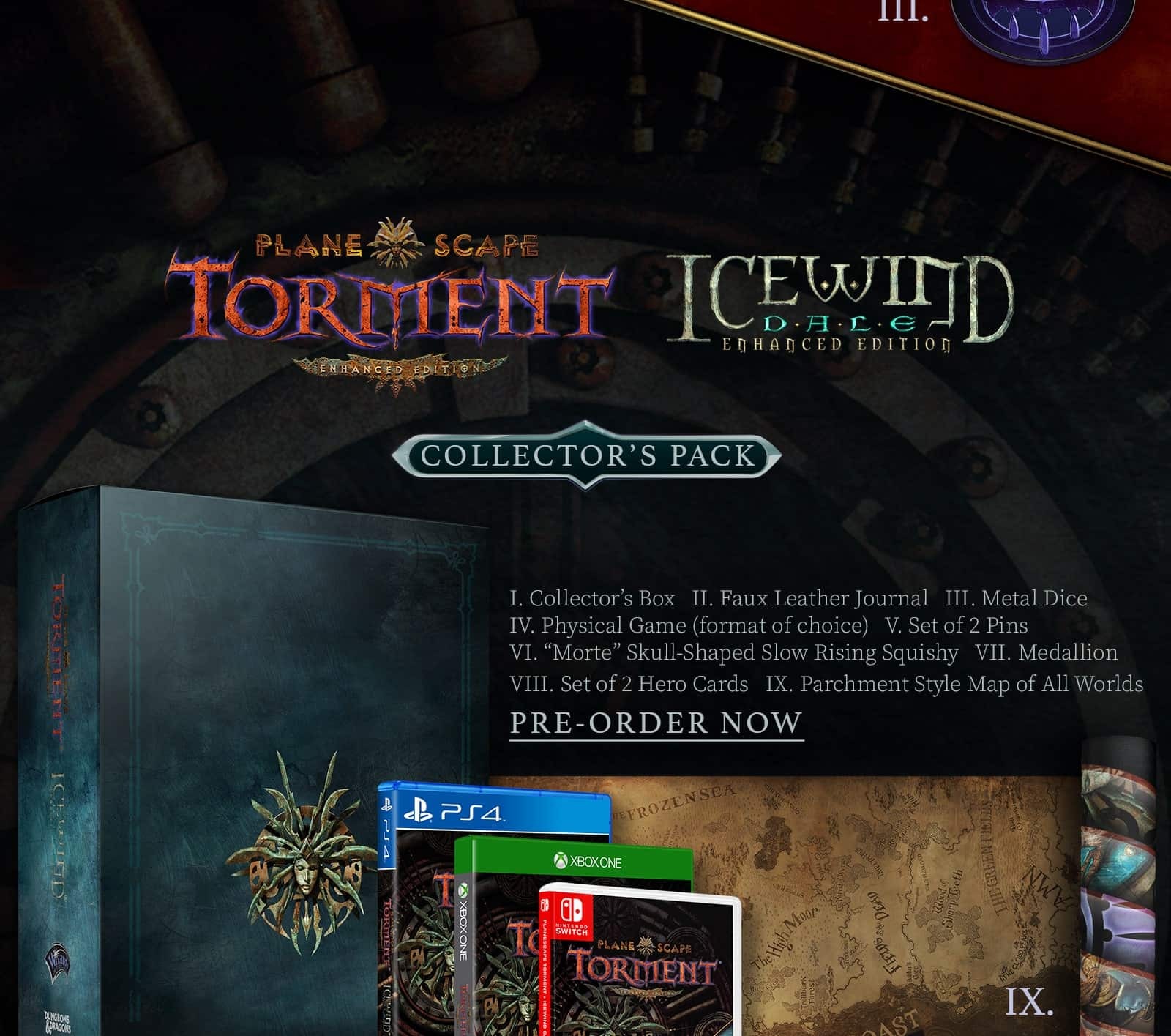 Planescape Torment Icewind Dale Enhanced Editions Collectors Pack