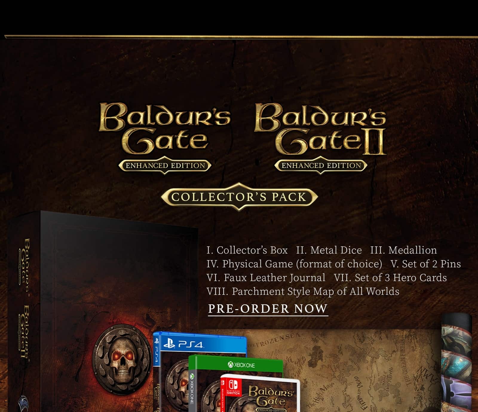 Baldur's Gate Enhanced Edition Collectors Pack